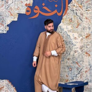 Brown Jellaba Kachmire